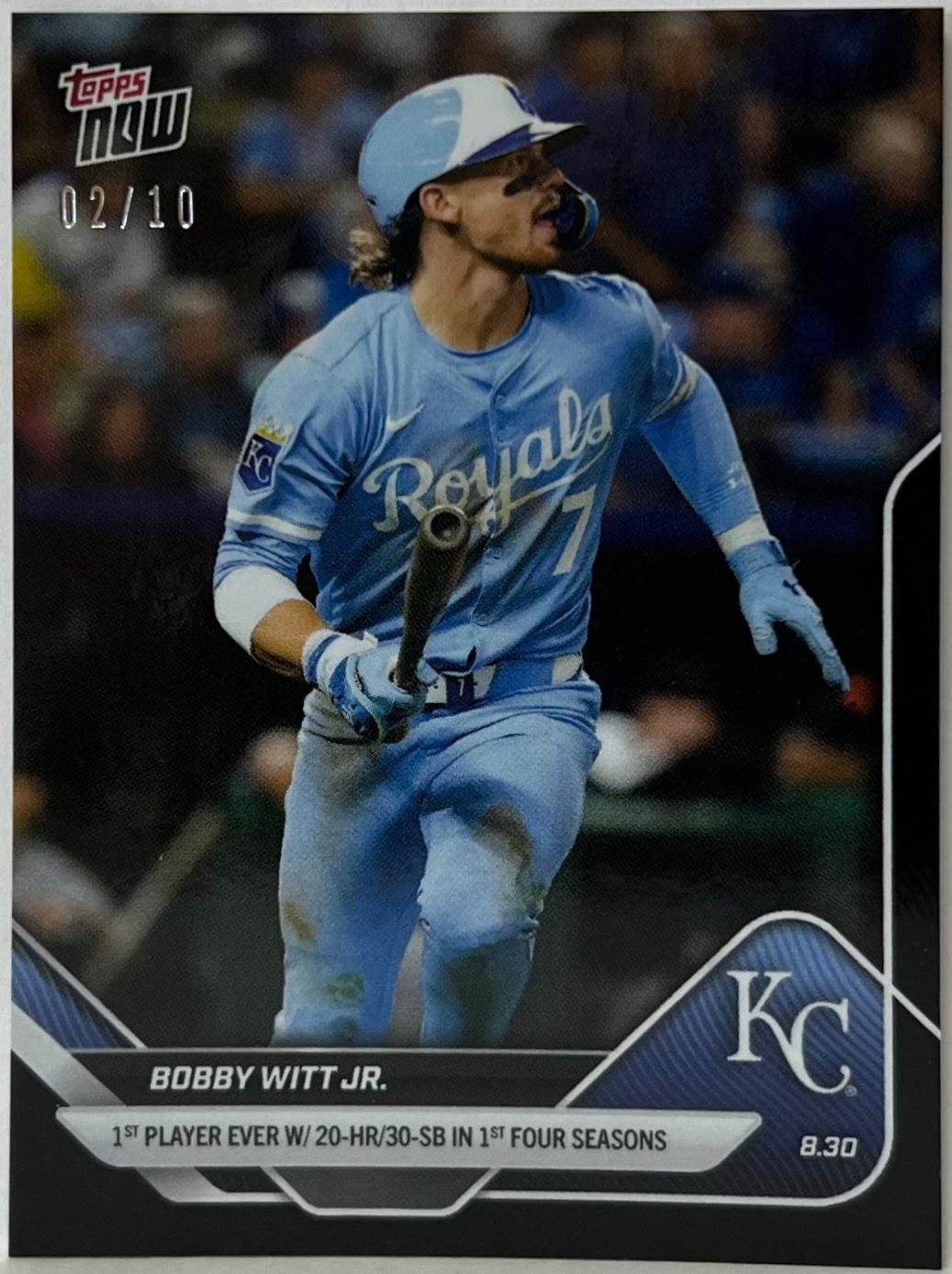 Bobby Witt Jr. [Black Foil] #633