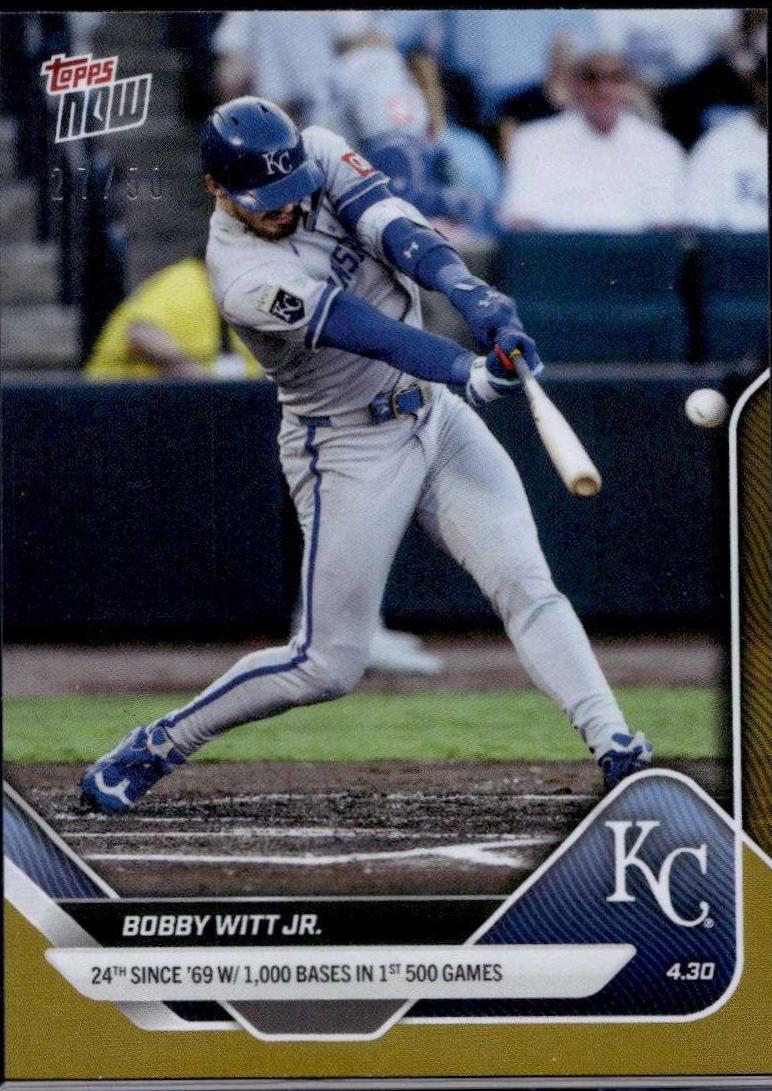 Bobby Witt Jr. [Gold Foil] #123