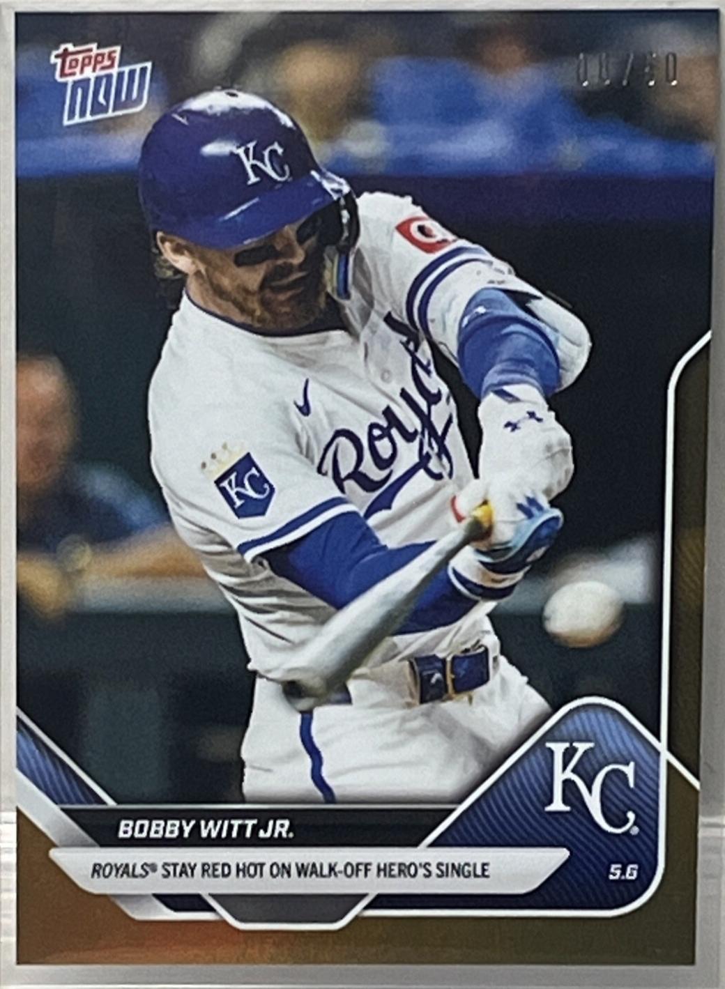 Bobby Witt Jr. [Gold Foil] #150