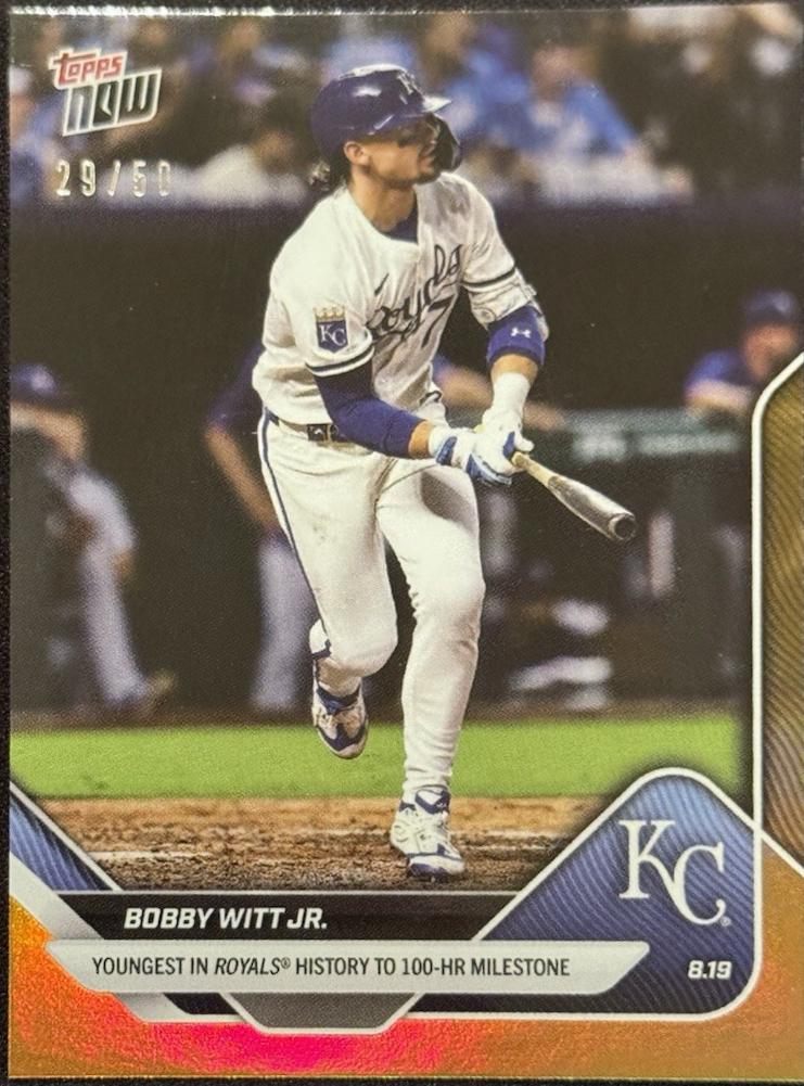Bobby Witt Jr. [Gold Foil] #578
