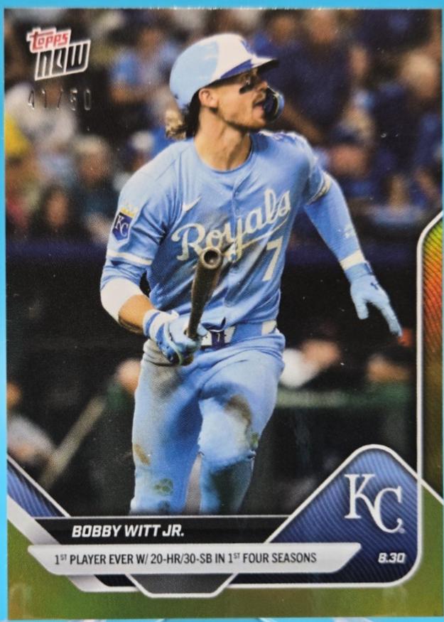 Bobby Witt Jr. [Gold Foil] #633
