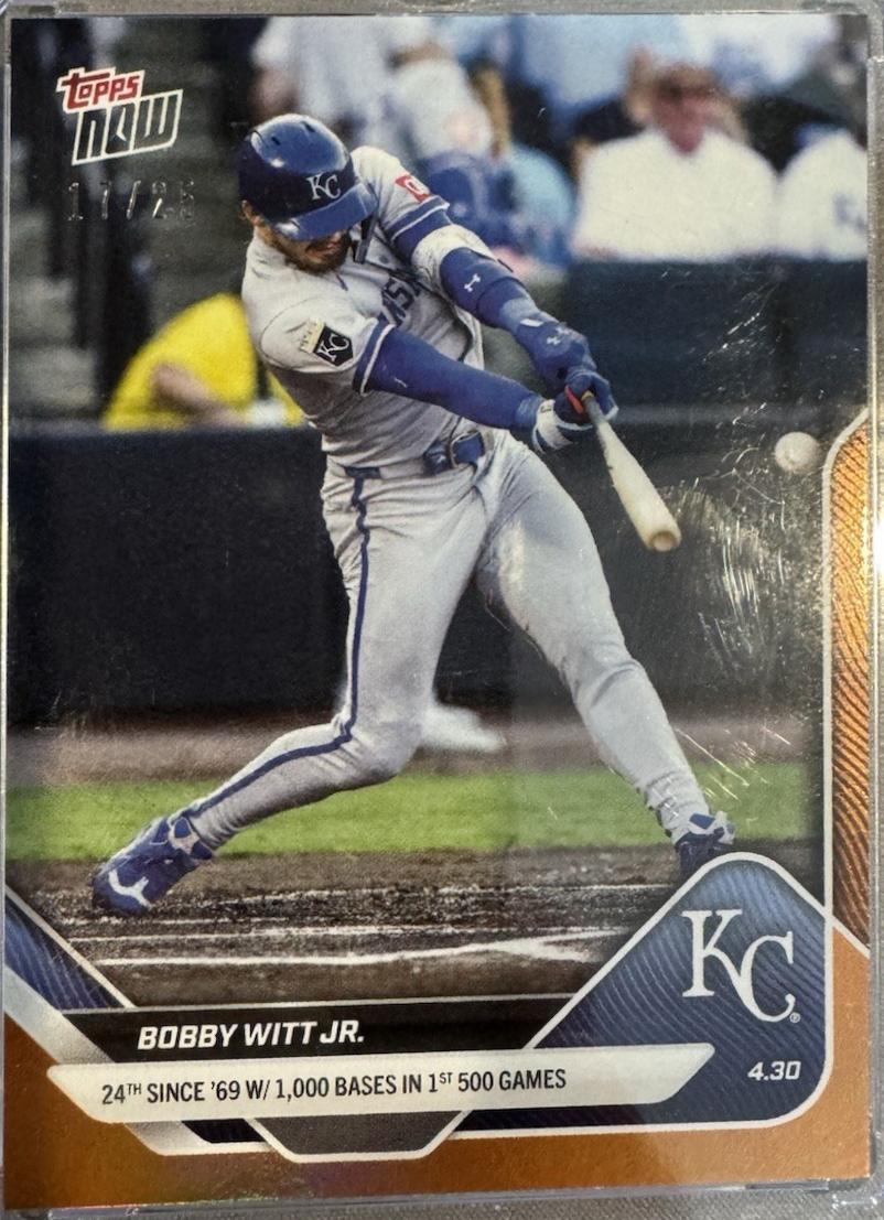 Bobby Witt Jr. [Orange Foil] #123