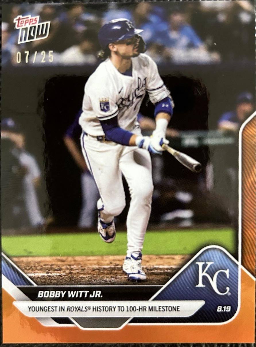 Bobby Witt Jr. [Orange Foil] #578