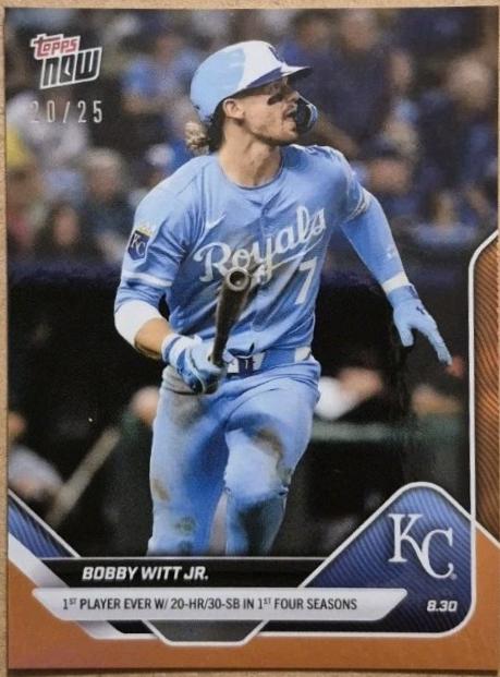 Bobby Witt Jr. [Orange Foil] #633