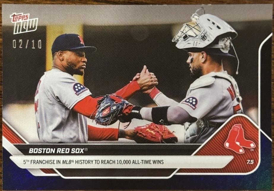 Boston Red Sox [Black Foil] #389