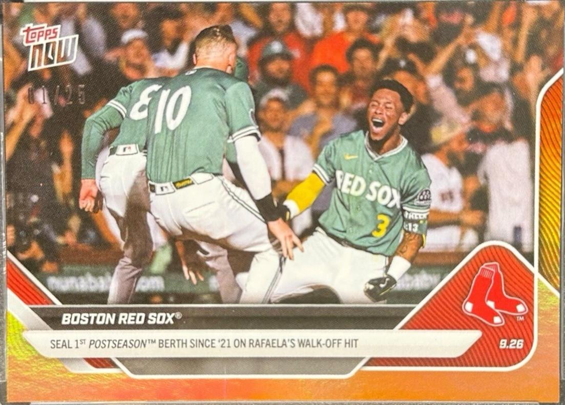 Boston Red Sox [Orange Foil] #779