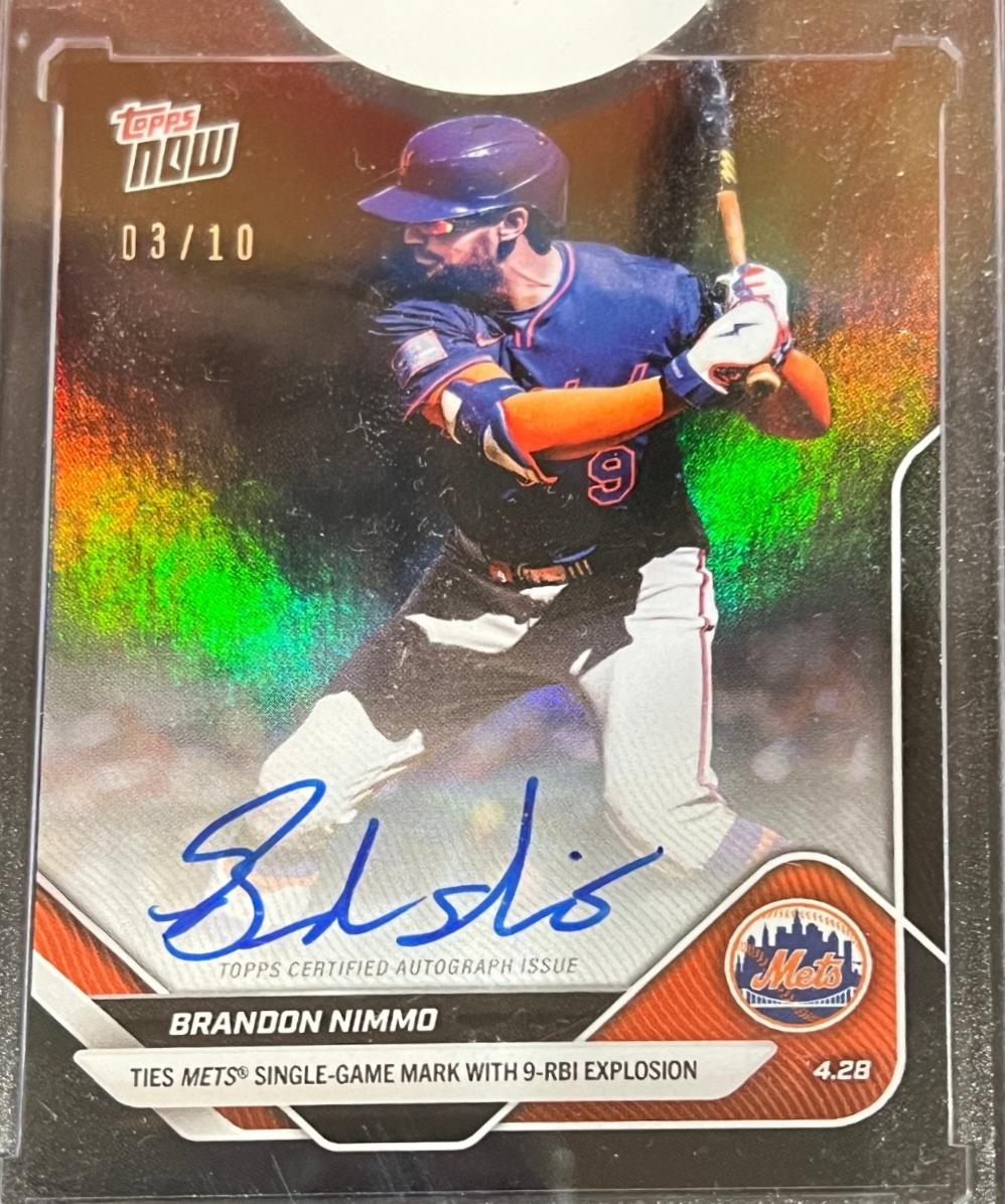 Brandon Nimmo [Black Foil] #117