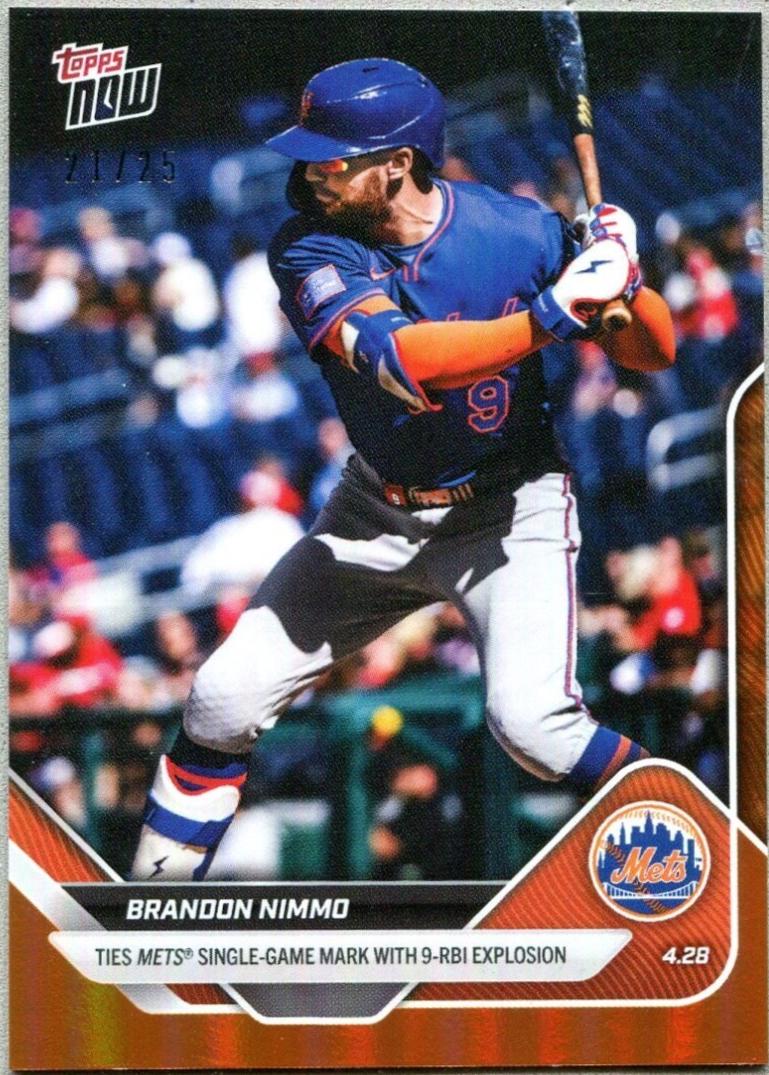 Brandon Nimmo [Orange Foil] #117