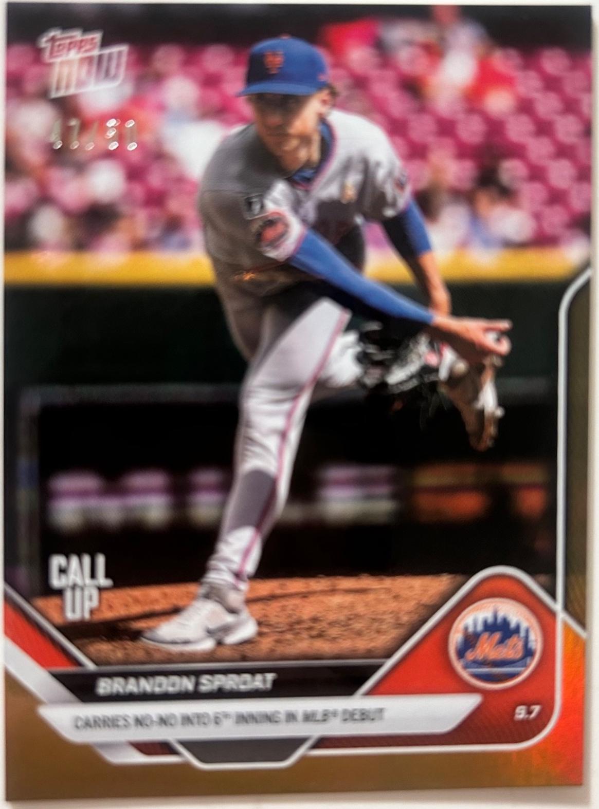 Brandon Sproat [Gold Foil] #672