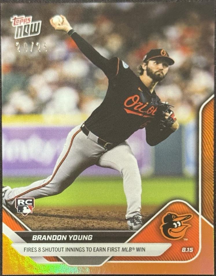Brandon Young [Orange Foil] #558