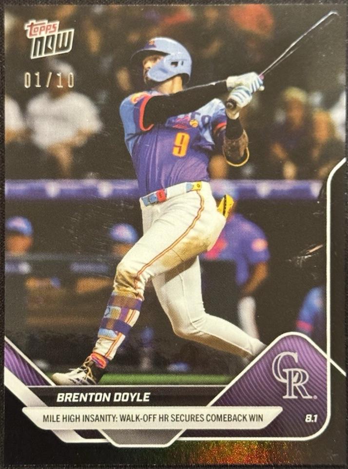 Brenton Doyle [Black Foil] #497
