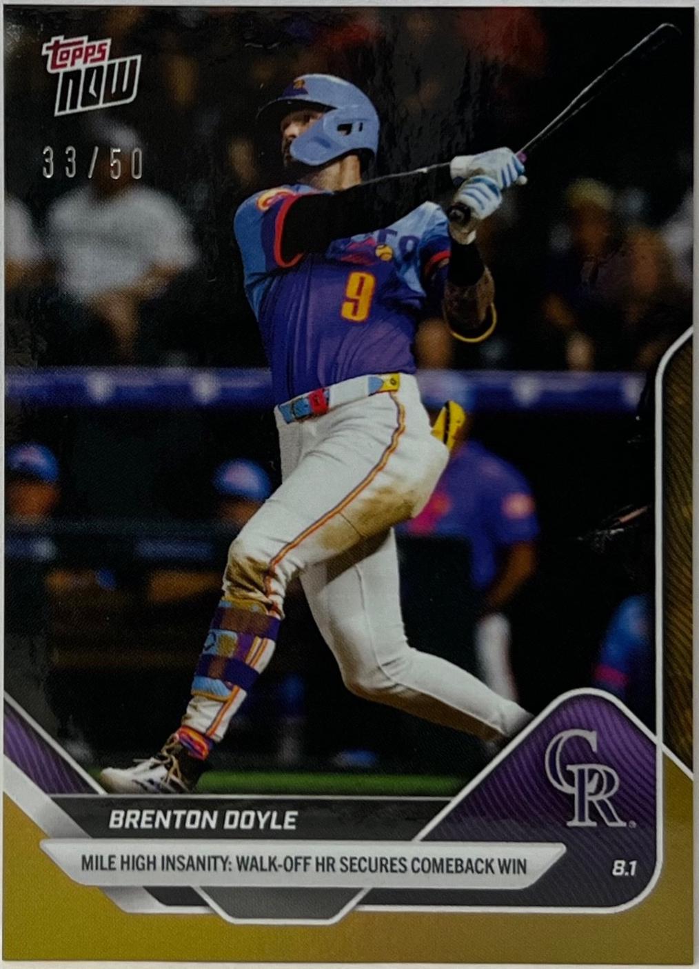 Brenton Doyle [Gold Foil] #497