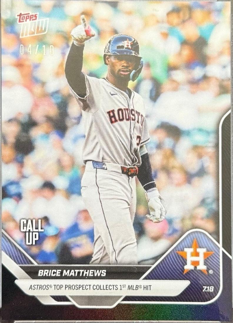 Brice Matthews [Black Foil] #438