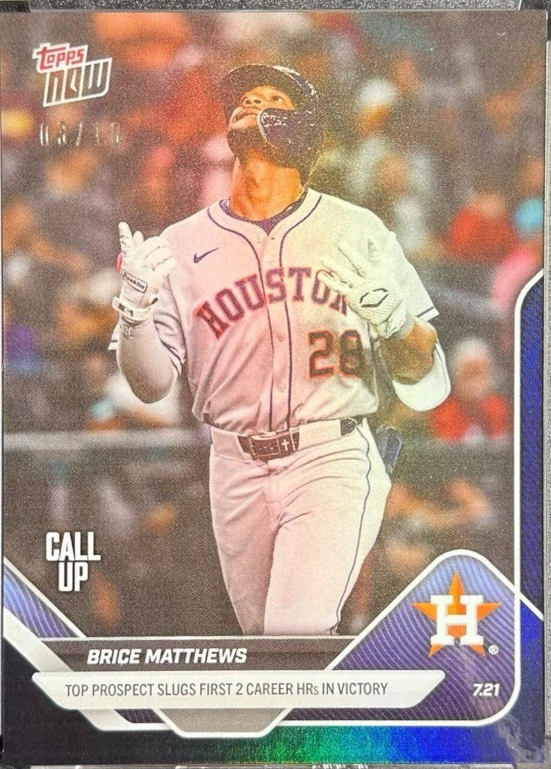 Brice Matthews [Black Foil] #449