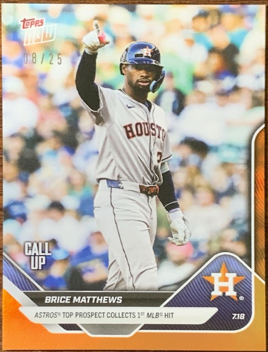 Brice Matthews [Orange Foil] #438