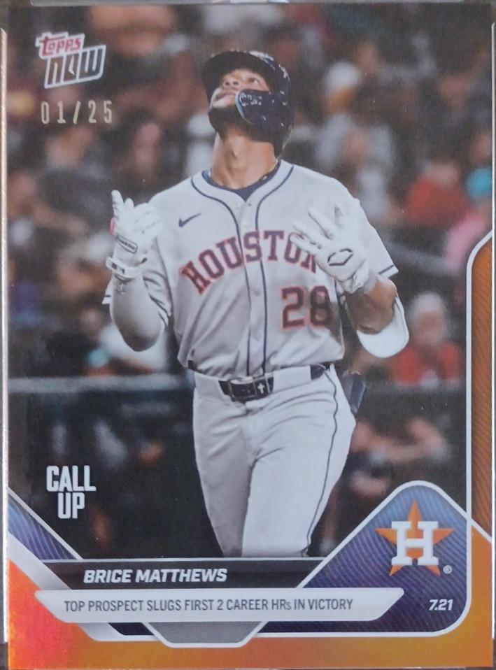 Brice Matthews [Orange Foil] #449
