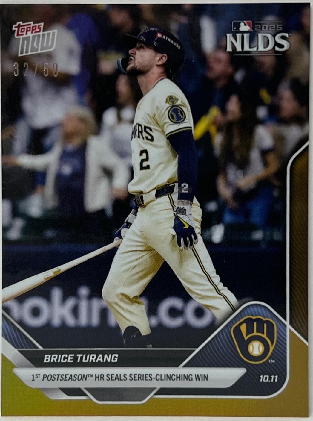 Brice Turang [Gold Foil] #857