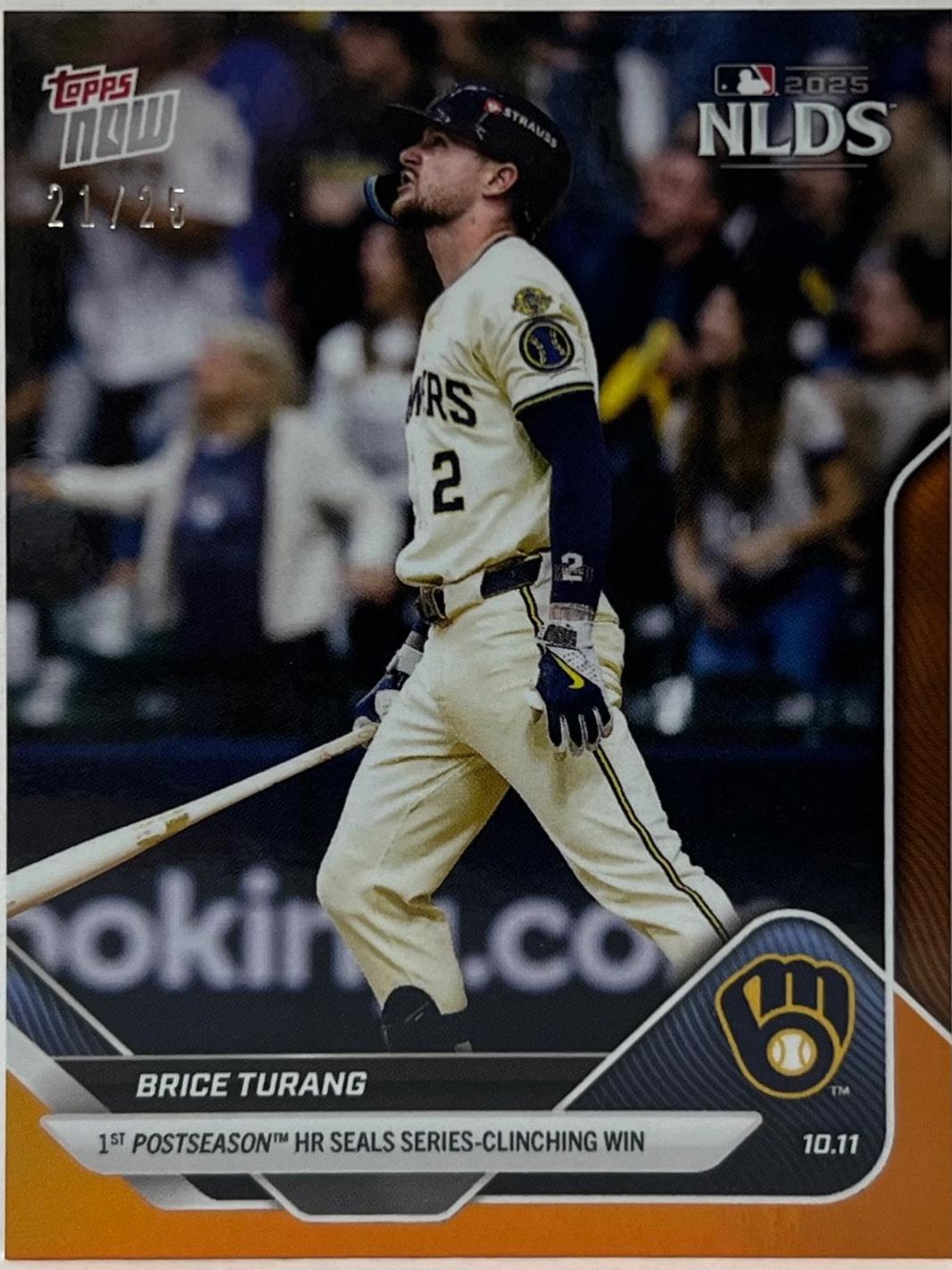 Brice Turang [Orange Foil] #857