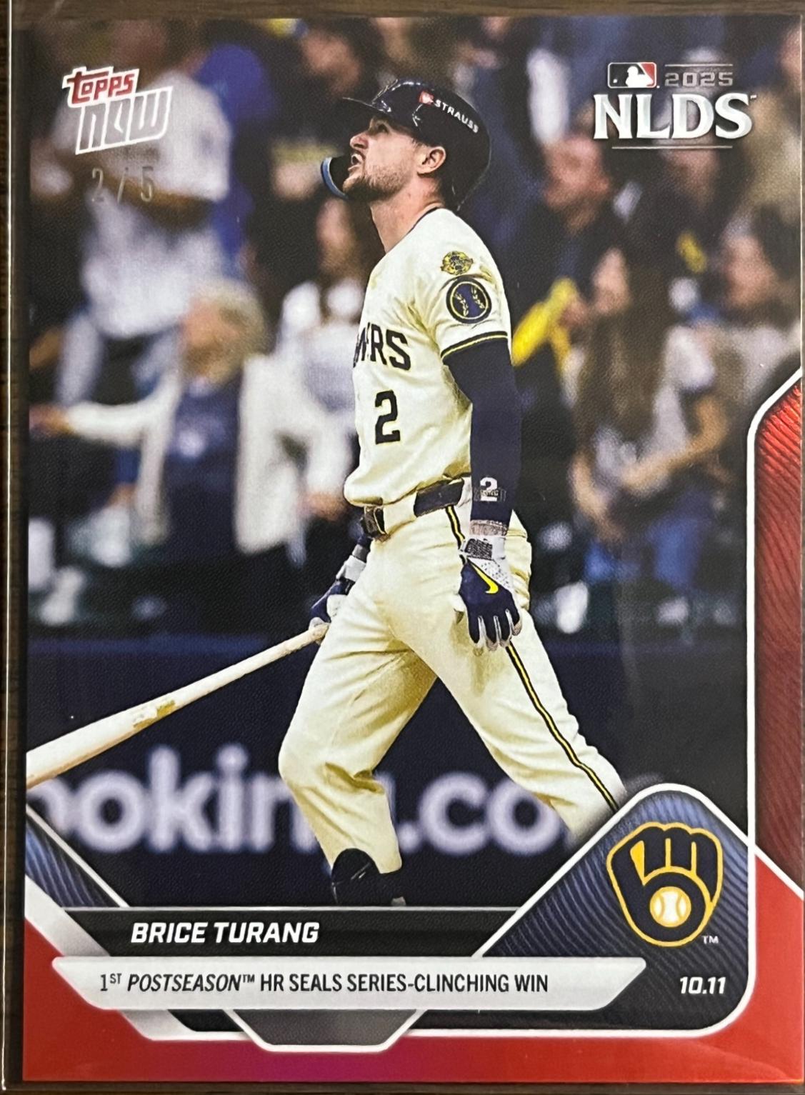 Brice Turang [Red Foil] #857
