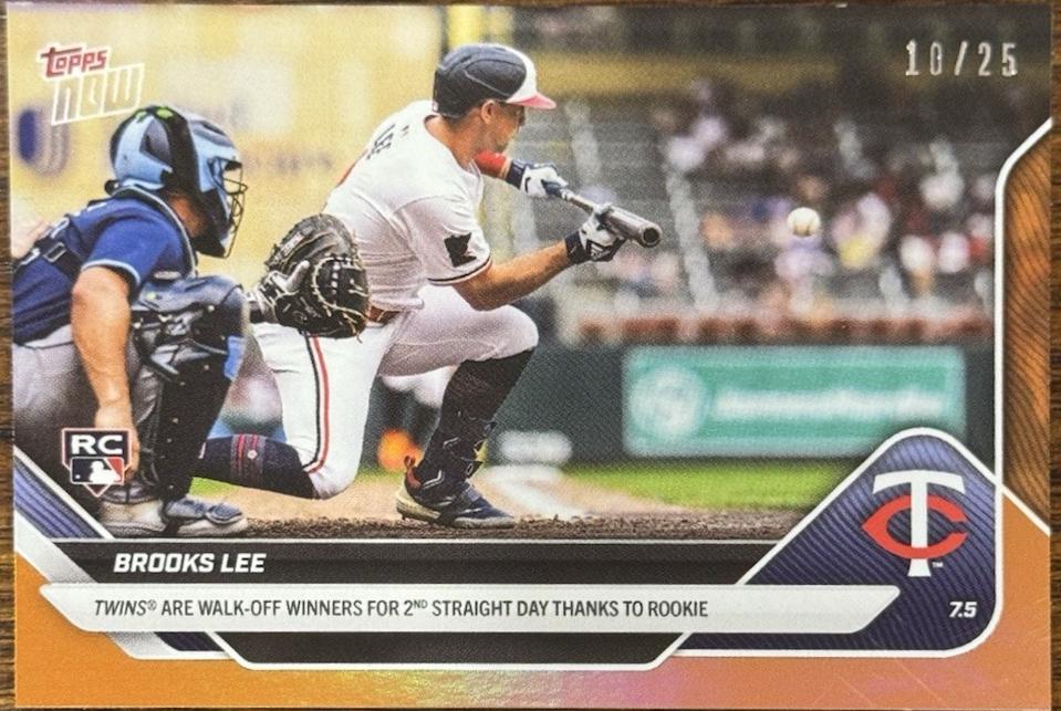 Brooks Lee [Orange Foil] #388