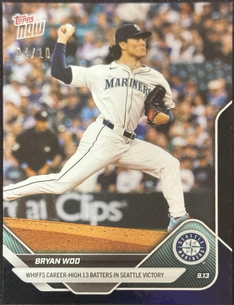 Bryan Woo [Black Foil] #710