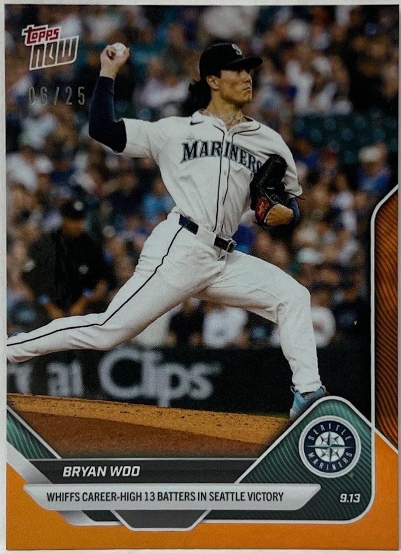 Bryan Woo [Orange Foil] #710