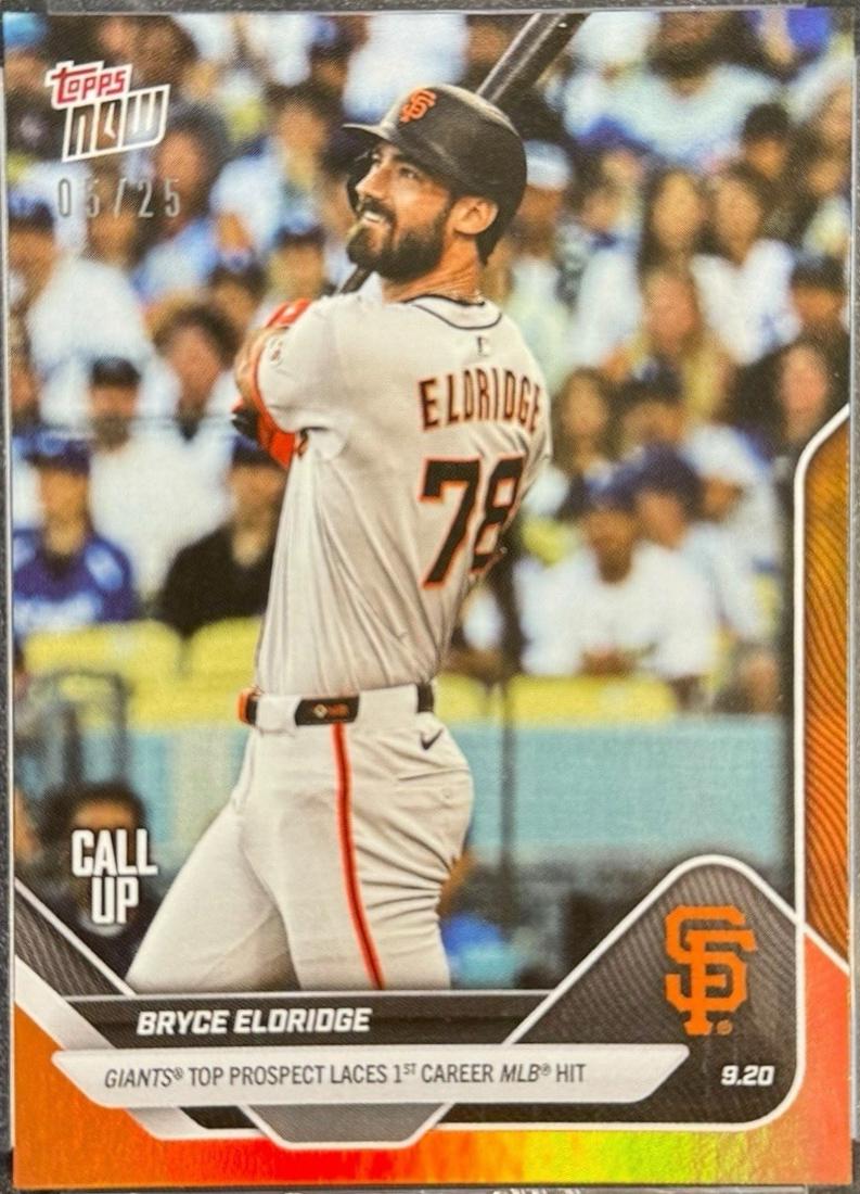 Bryce Eldridge [Orange Foil] #740
