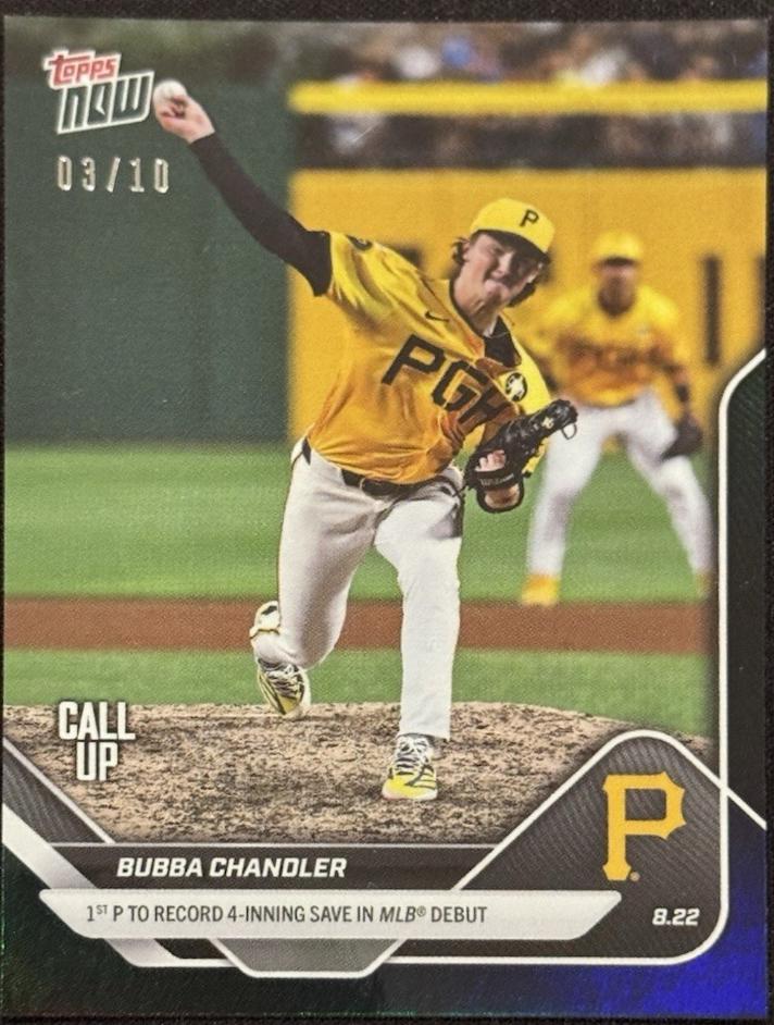 Bubba Chandler [Black Foil] #592