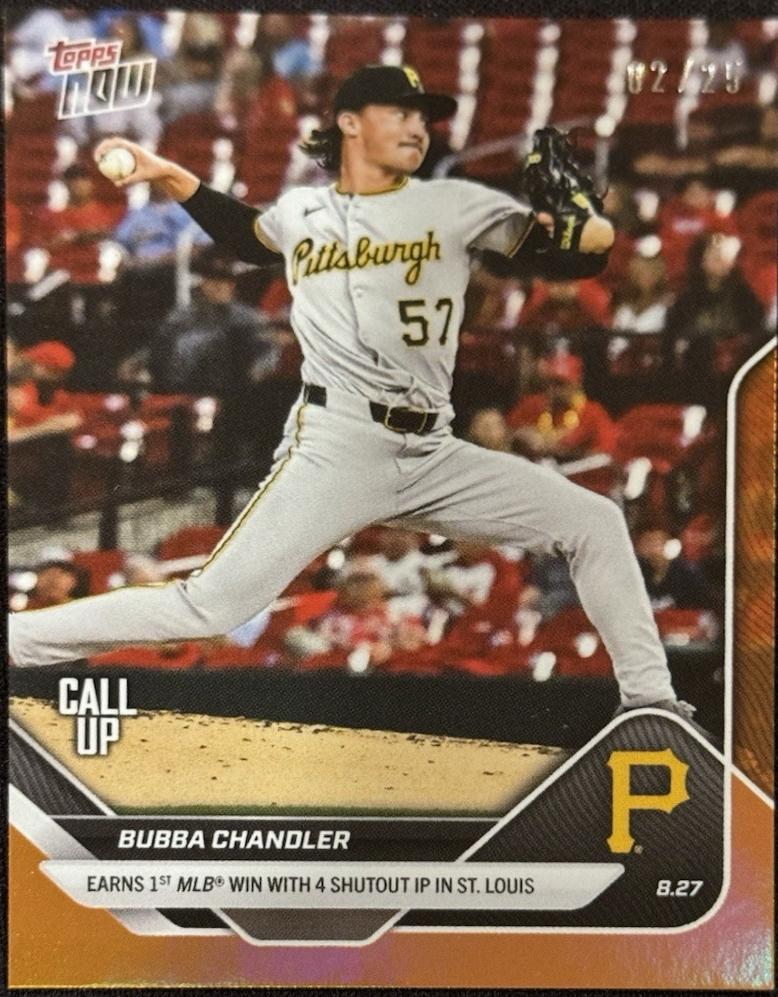 Bubba Chandler [Orange Foil] #617