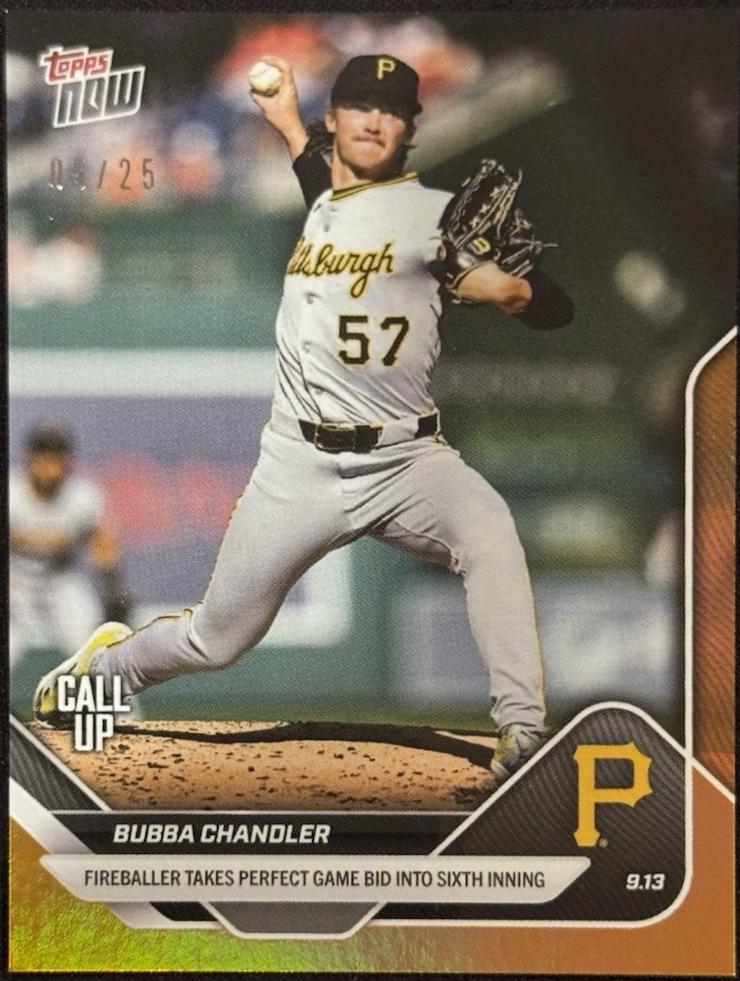 Bubba Chandler [Orange Foil] #704