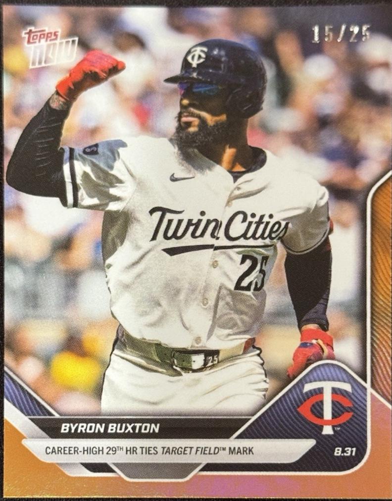 Byron Buxton [Orange Foil] #640