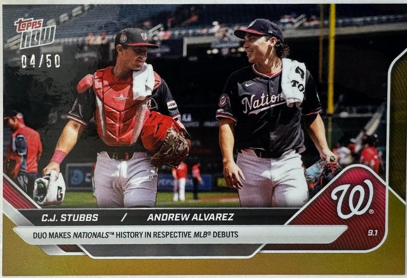 C.J. Stubbs / Andrew Alvarez [Gold Foil] #647