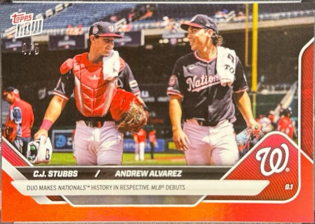 C.J. Stubbs / Andrew Alvarez [Red Foil] #647