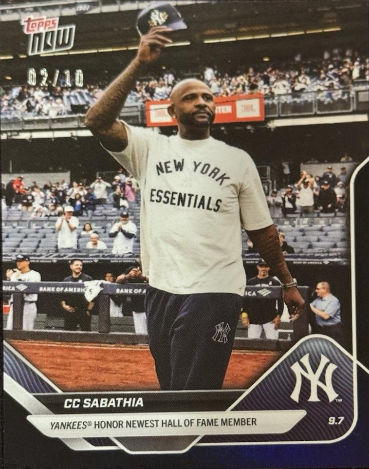 CC Sabathia [Black Foil] #675