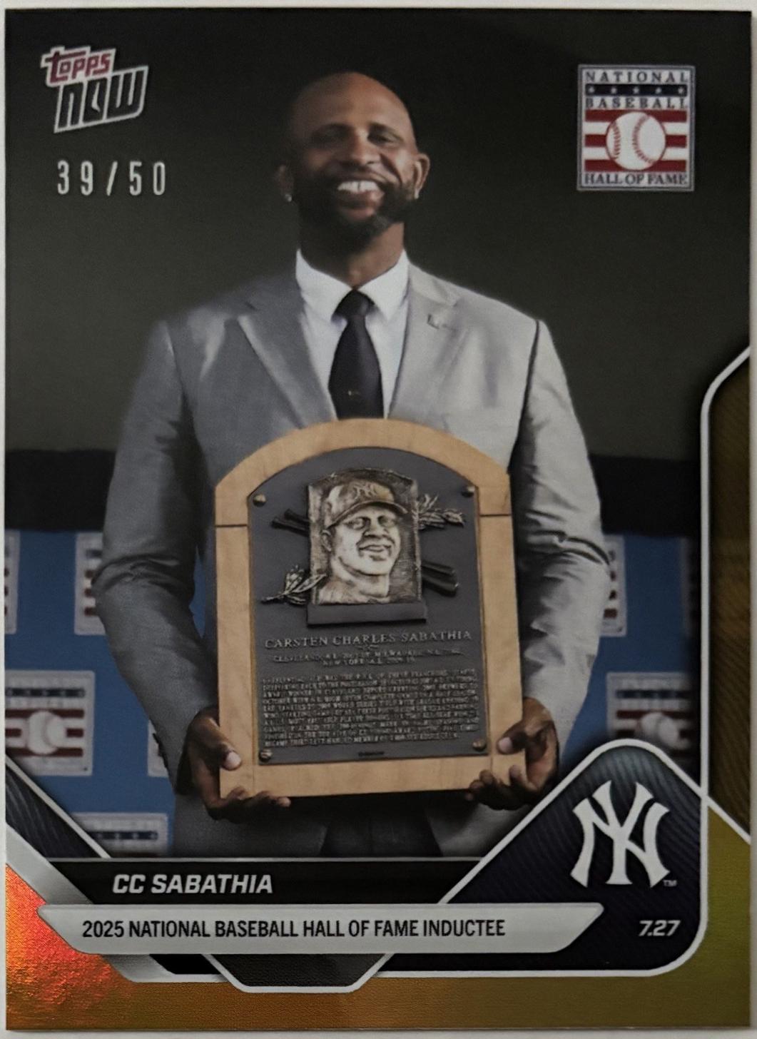 CC Sabathia [Gold Foil] #473