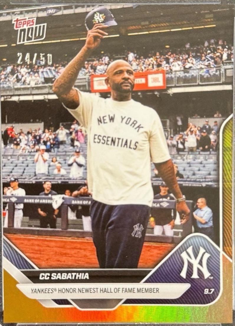 CC Sabathia [Gold Foil] #675
