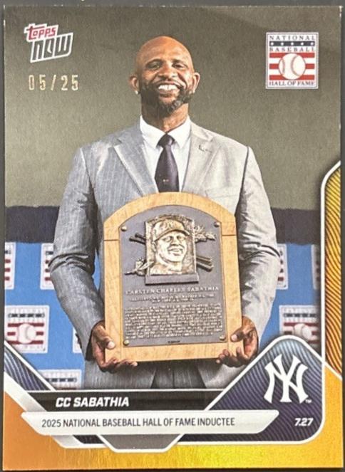 CC Sabathia [Orange Foil] #473