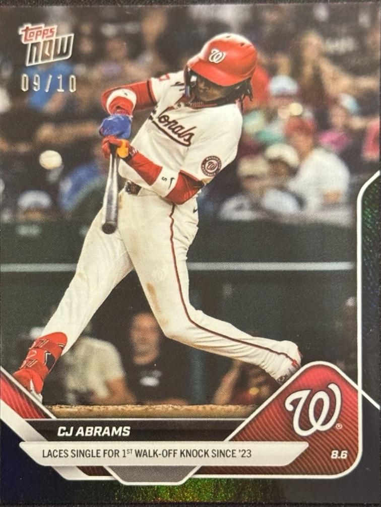 CJ Abrams [Black Foil] #525