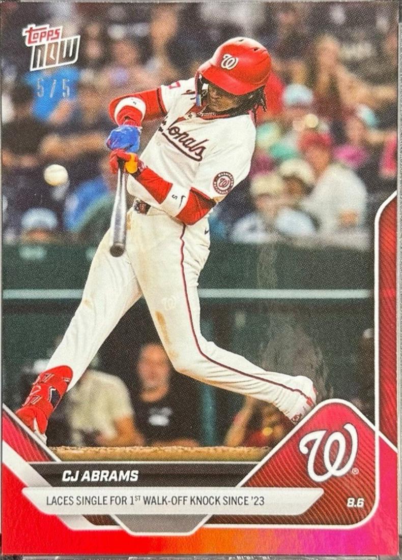 CJ Abrams [Red Foil] #525