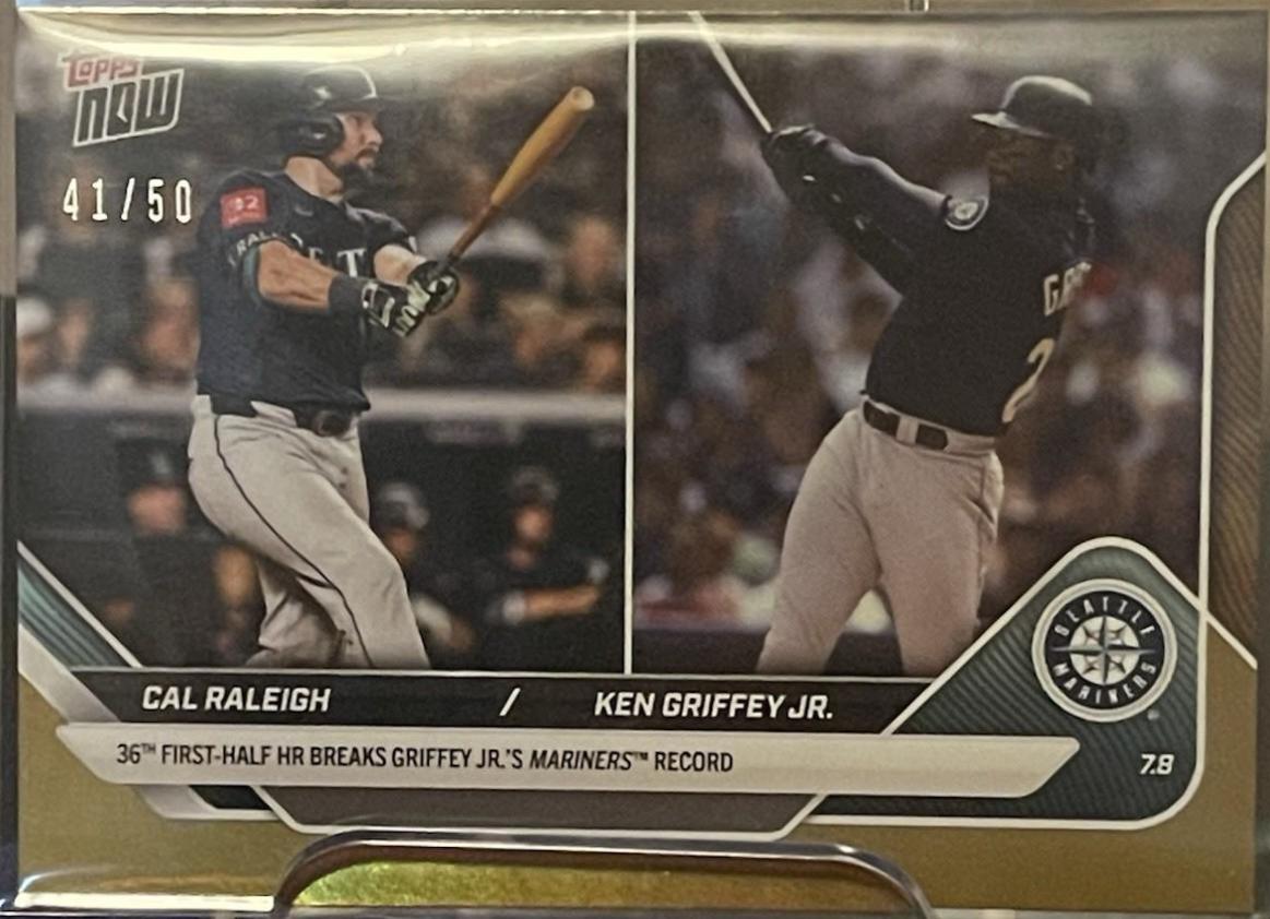 Cal Raleigh / Ken Griffey [Gold] #389