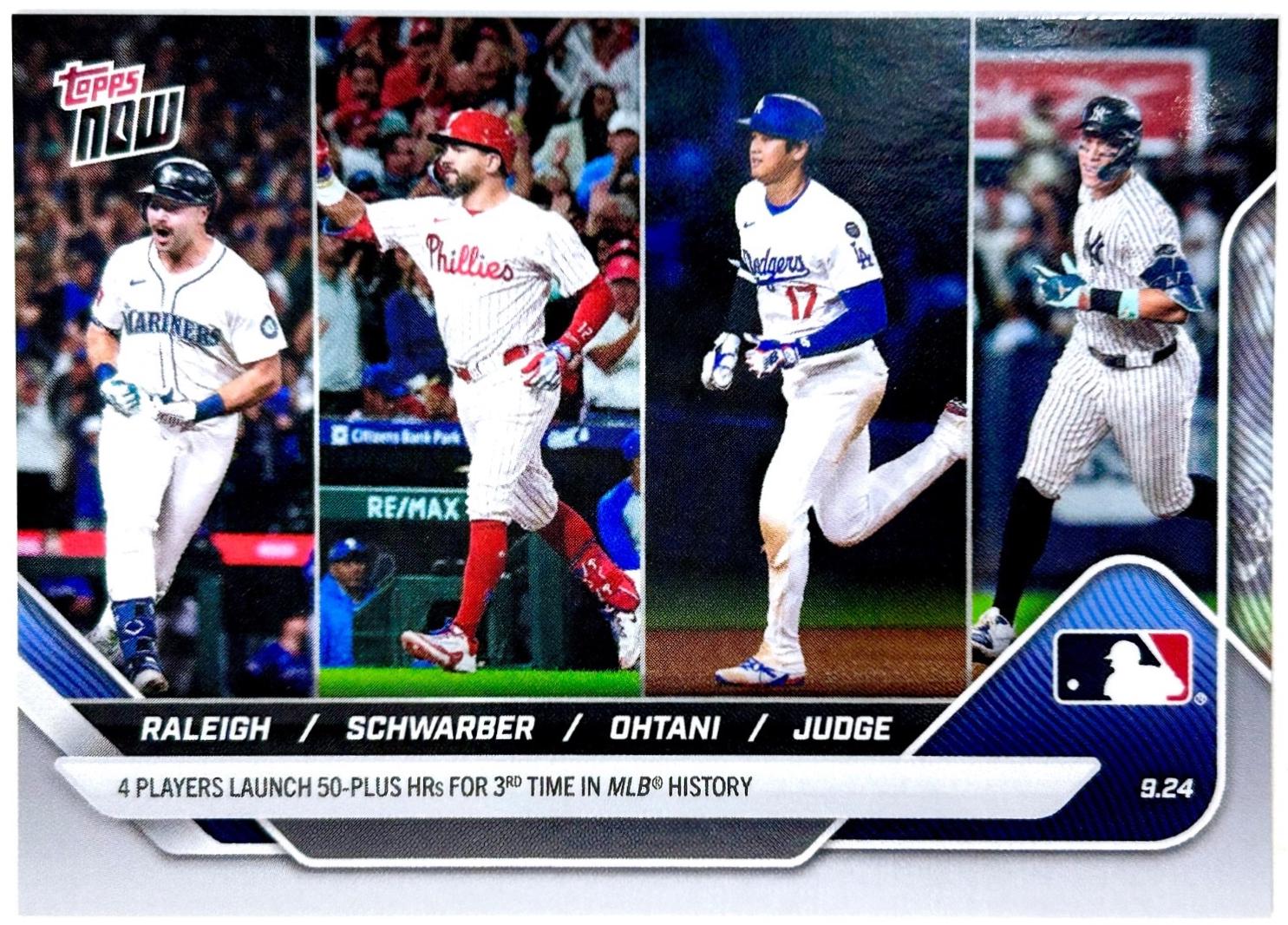 Cal Raleigh / Kyle Schwarber / Shohei Ohtani / Aaron Judge #766