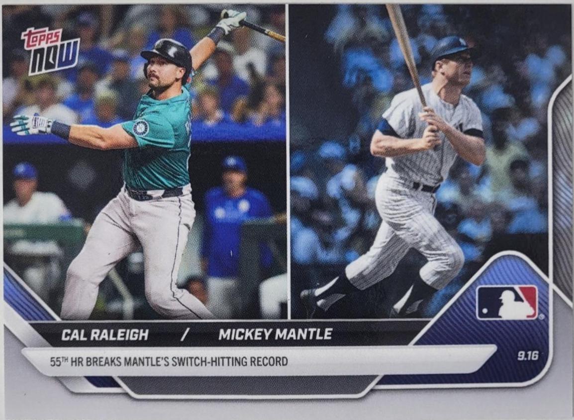 Cal Raleigh / Mickey Mantle #719