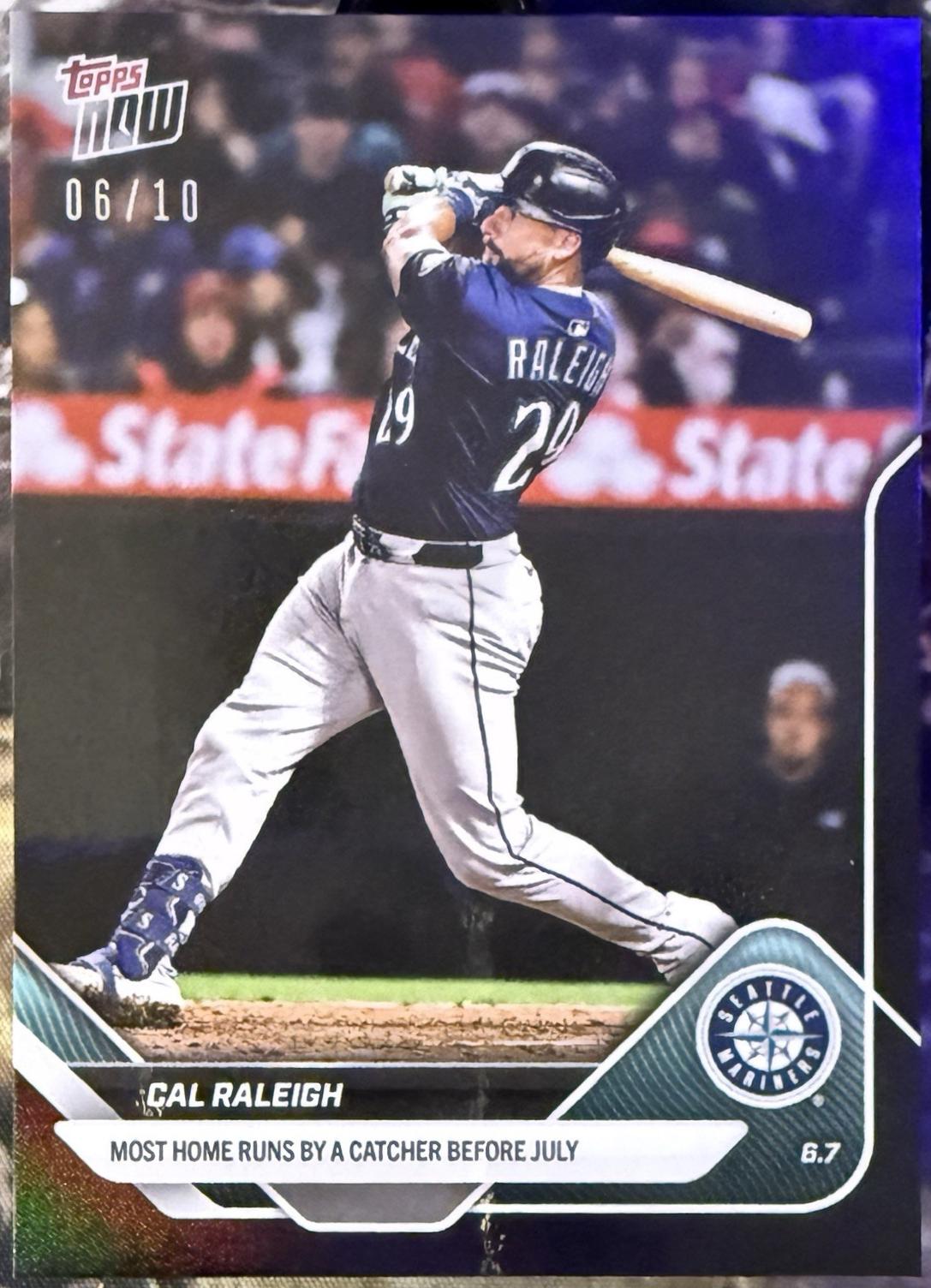 Cal Raleigh [Black Foil] #270