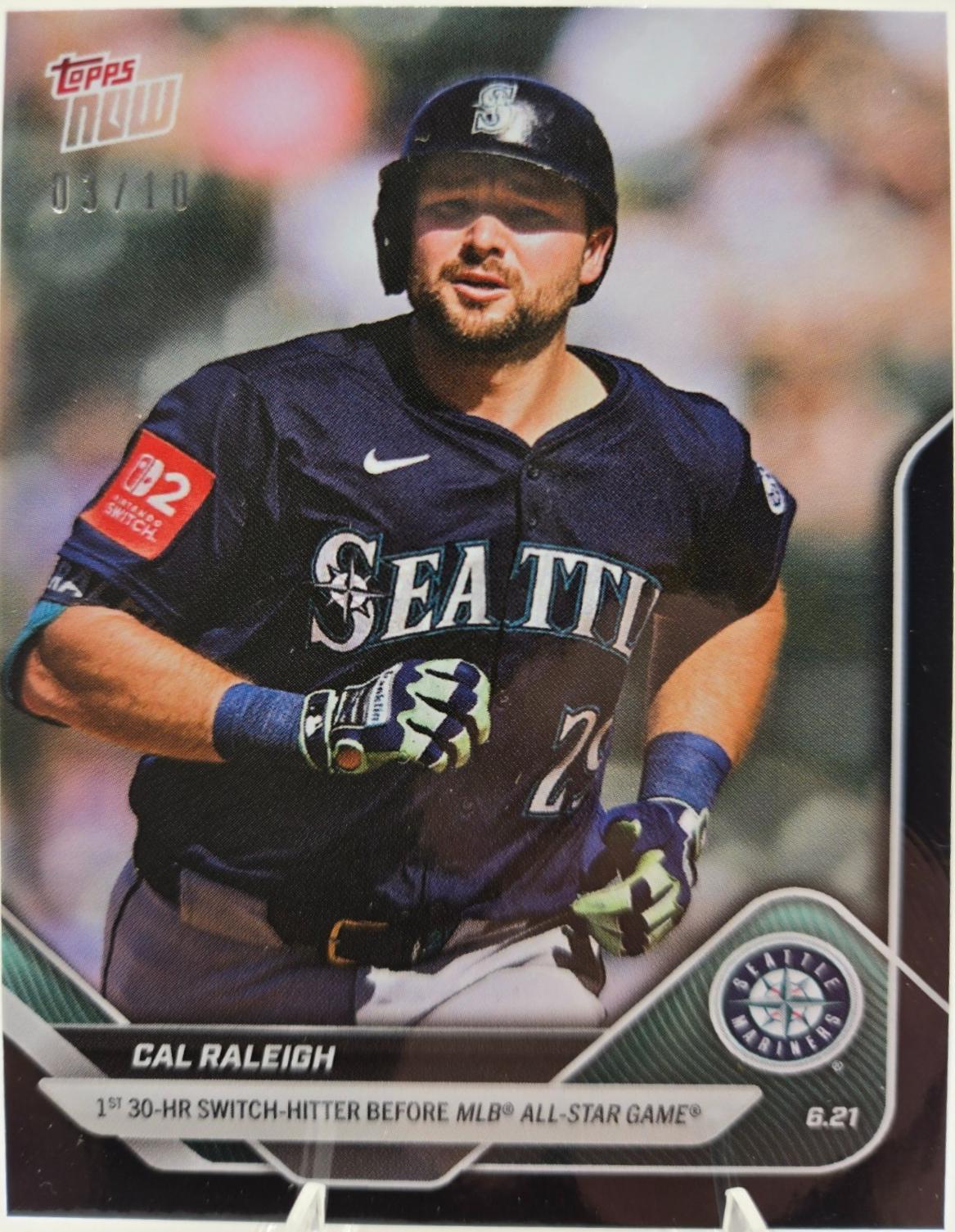 Cal Raleigh [Black Foil] #331