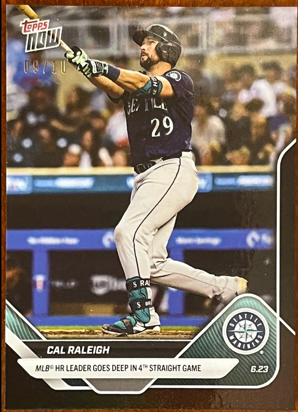 Cal Raleigh [Black Foil] #341