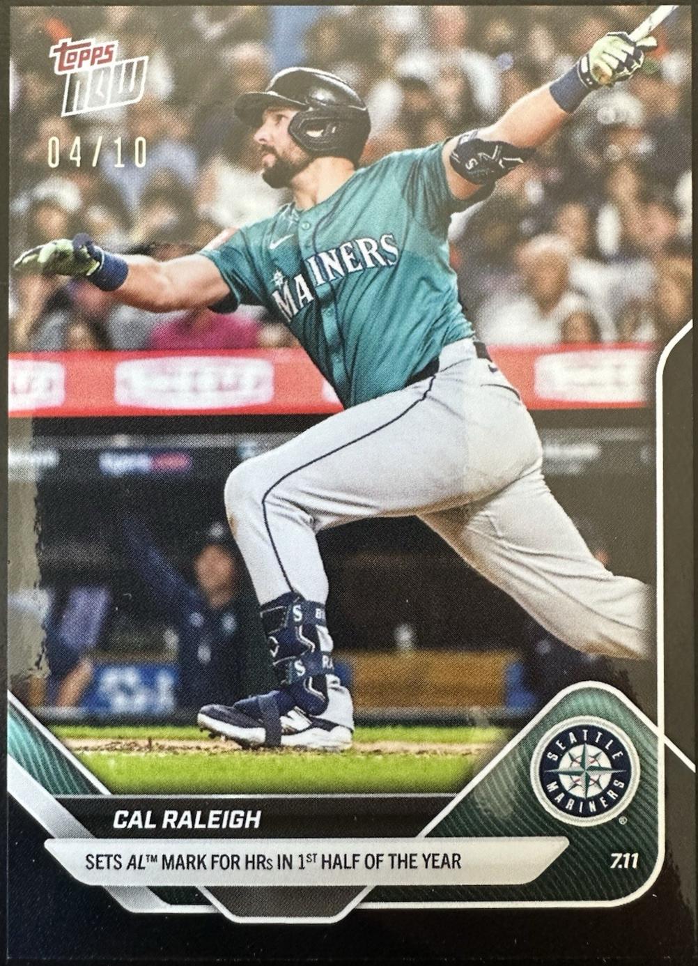 Cal Raleigh [Black Foil] #413