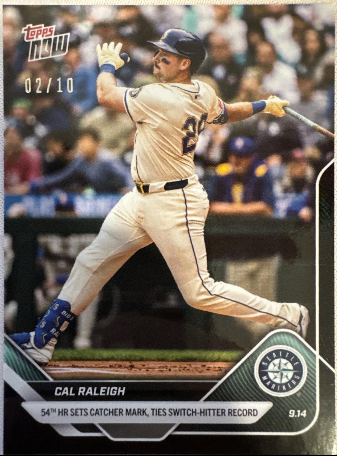 Cal Raleigh [Black Foil] #715