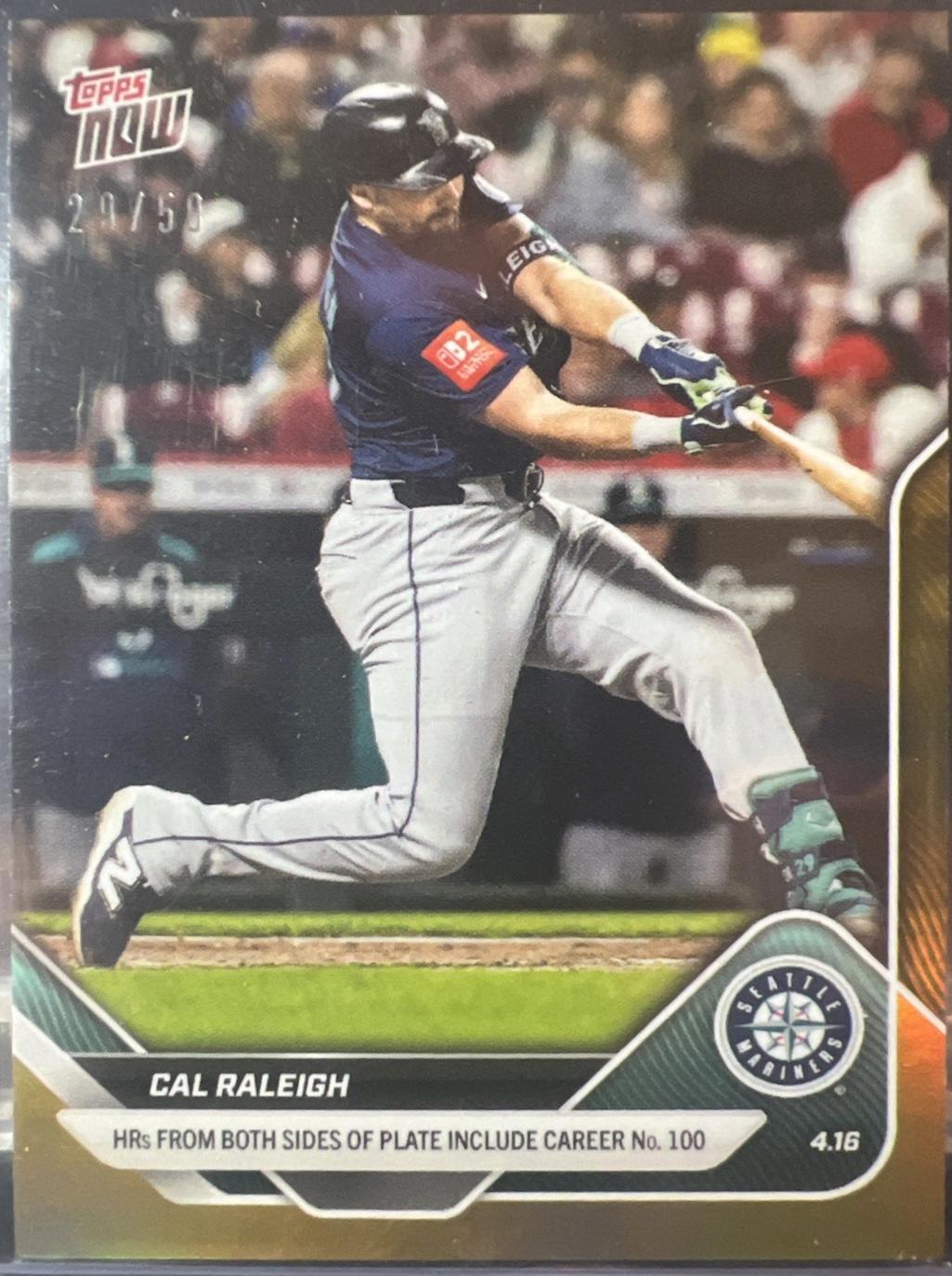 Cal Raleigh [Gold Foil] #76