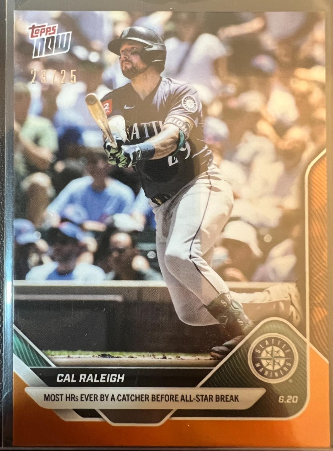Cal Raleigh [Orange Foil] #325