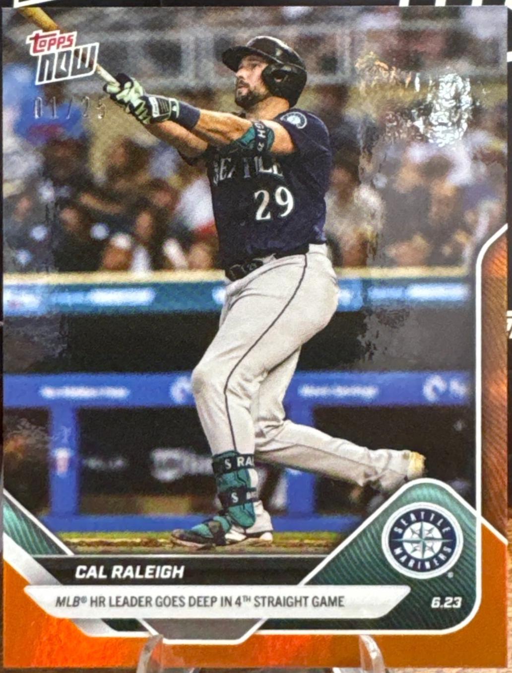 Cal Raleigh [Orange Foil] #341